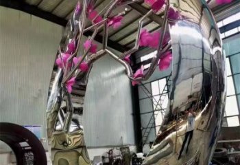 吉林梅花雕塑工廠優(yōu)選，城市裝飾，景觀梅花雕塑供給