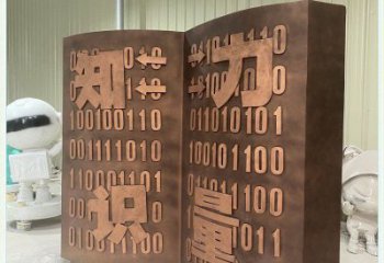 朝陽(yáng)銅書(shū)籍雕塑廠家，鑄造工藝，銅書(shū)籍雕塑精選