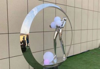 永寧仙子雕塑展品，公園小品，景觀圓環仙子雕塑生產商