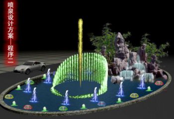 城關(guān)旱地漂浮噴泉雕塑，水景藝術(shù)噴泉雕塑生產(chǎn)商